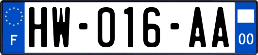 HW-016-AA