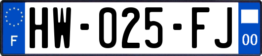 HW-025-FJ