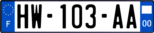 HW-103-AA