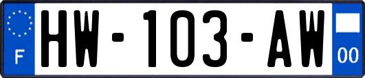 HW-103-AW