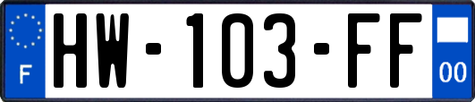 HW-103-FF