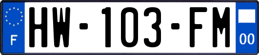 HW-103-FM