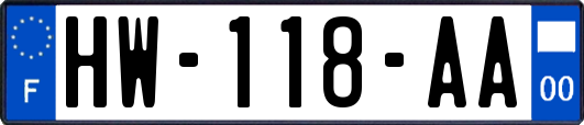 HW-118-AA