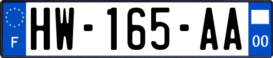 HW-165-AA