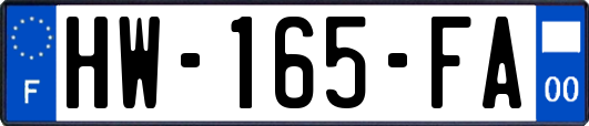 HW-165-FA