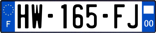 HW-165-FJ
