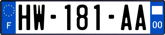 HW-181-AA