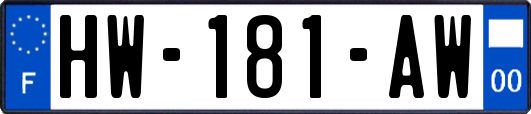 HW-181-AW