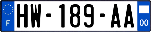 HW-189-AA