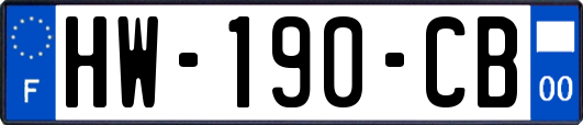 HW-190-CB