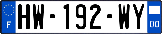 HW-192-WY