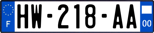 HW-218-AA