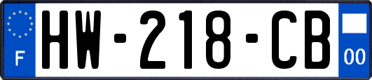 HW-218-CB