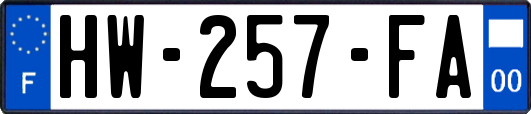 HW-257-FA