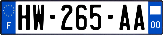 HW-265-AA