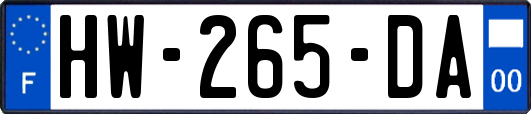 HW-265-DA