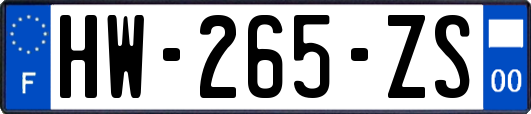 HW-265-ZS