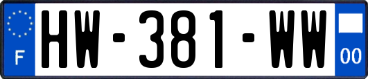 HW-381-WW