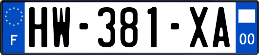 HW-381-XA