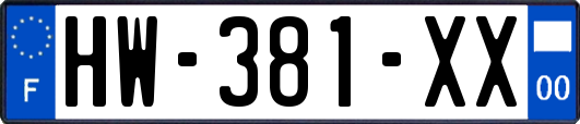 HW-381-XX