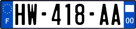 HW-418-AA
