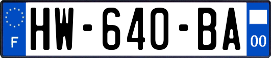 HW-640-BA