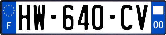 HW-640-CV