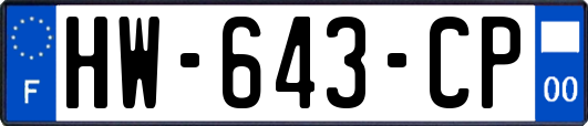 HW-643-CP