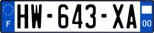 HW-643-XA