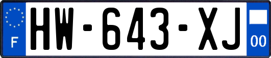 HW-643-XJ