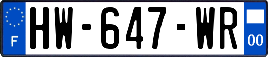 HW-647-WR