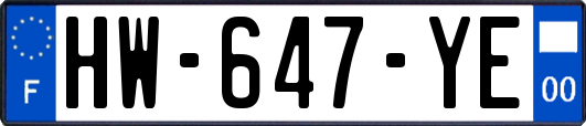 HW-647-YE