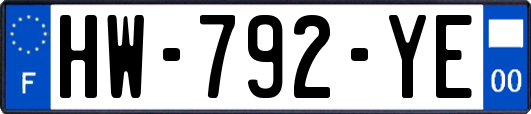 HW-792-YE