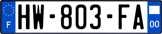 HW-803-FA