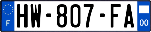 HW-807-FA