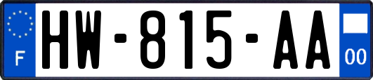 HW-815-AA