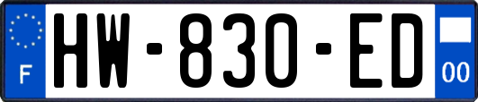HW-830-ED