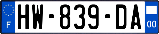 HW-839-DA