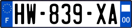 HW-839-XA