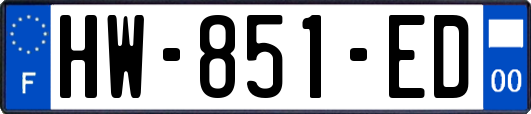 HW-851-ED