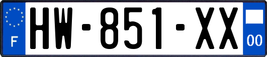 HW-851-XX
