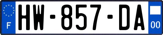 HW-857-DA