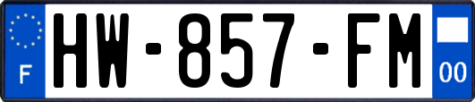 HW-857-FM