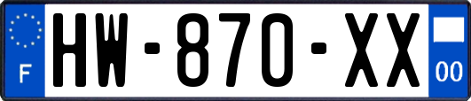 HW-870-XX