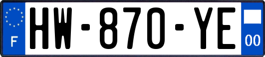 HW-870-YE