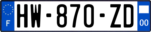 HW-870-ZD