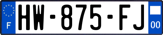 HW-875-FJ