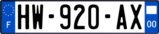 HW-920-AX