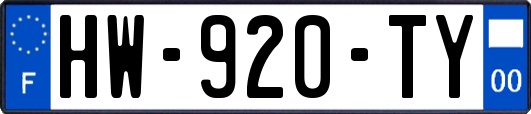 HW-920-TY