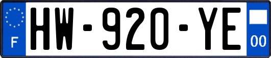 HW-920-YE